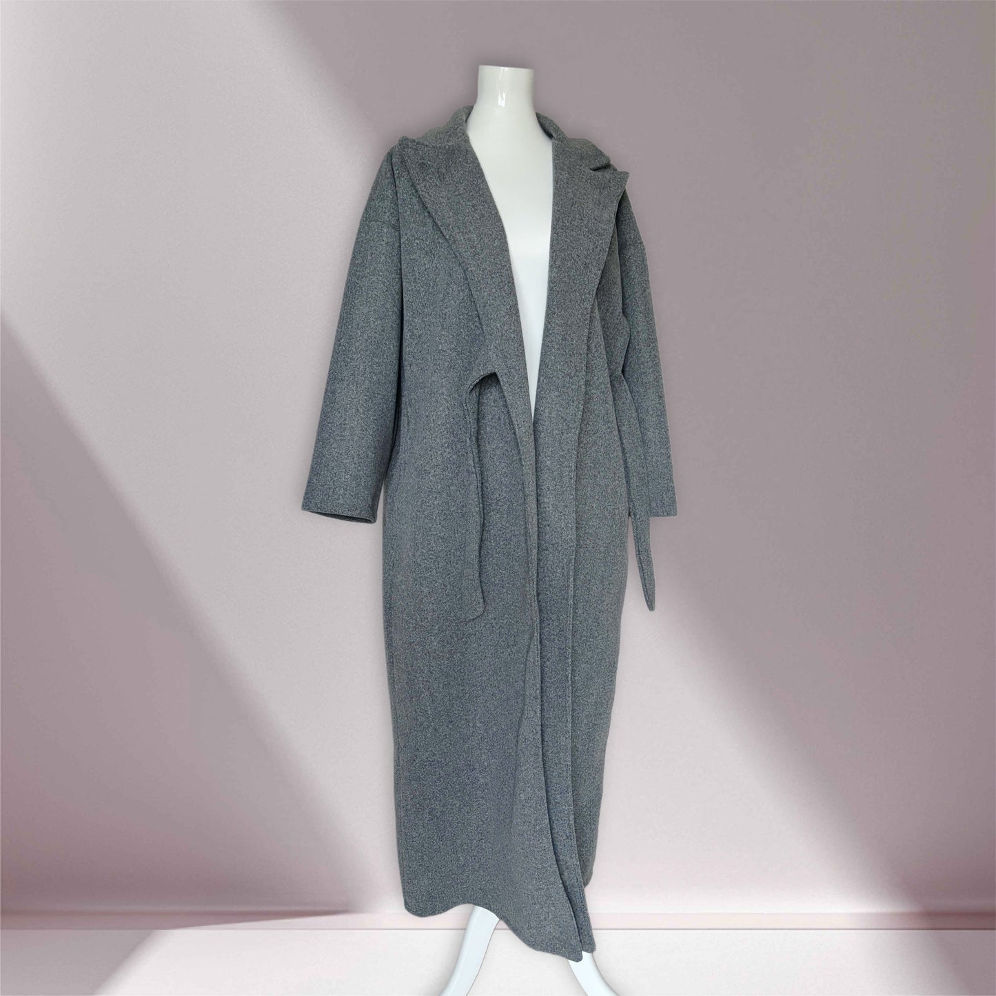 Manteau portefeuille gris foncé